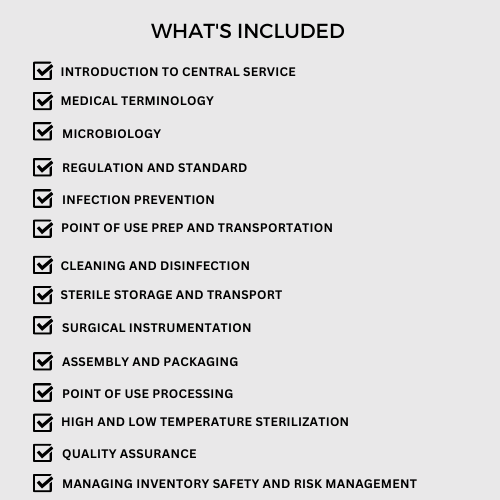 CRCST Full Review Exam Study Guide