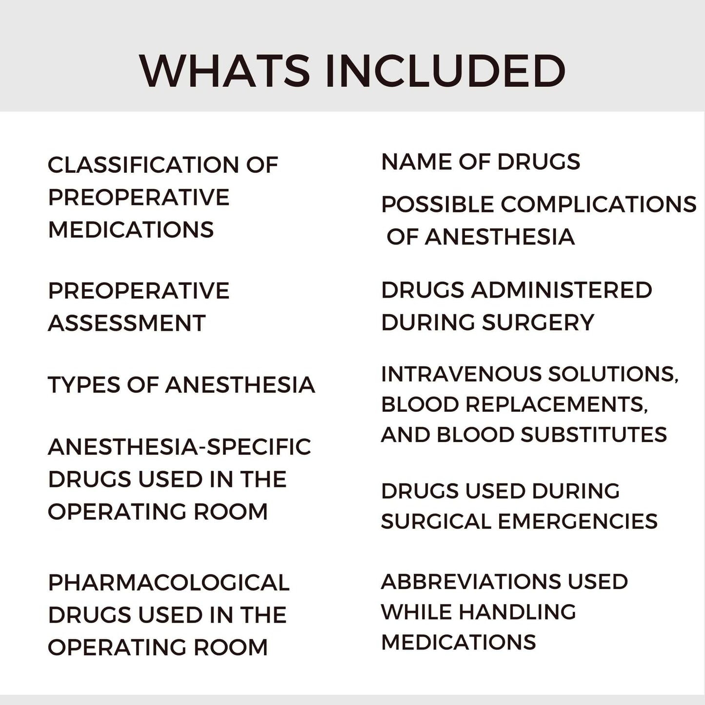 CST CSFA OR nurses RNs Clinical Study Guide Surgical Technologist surgical tech NBSTSA. NCCT Certification Review surgical pharmacology