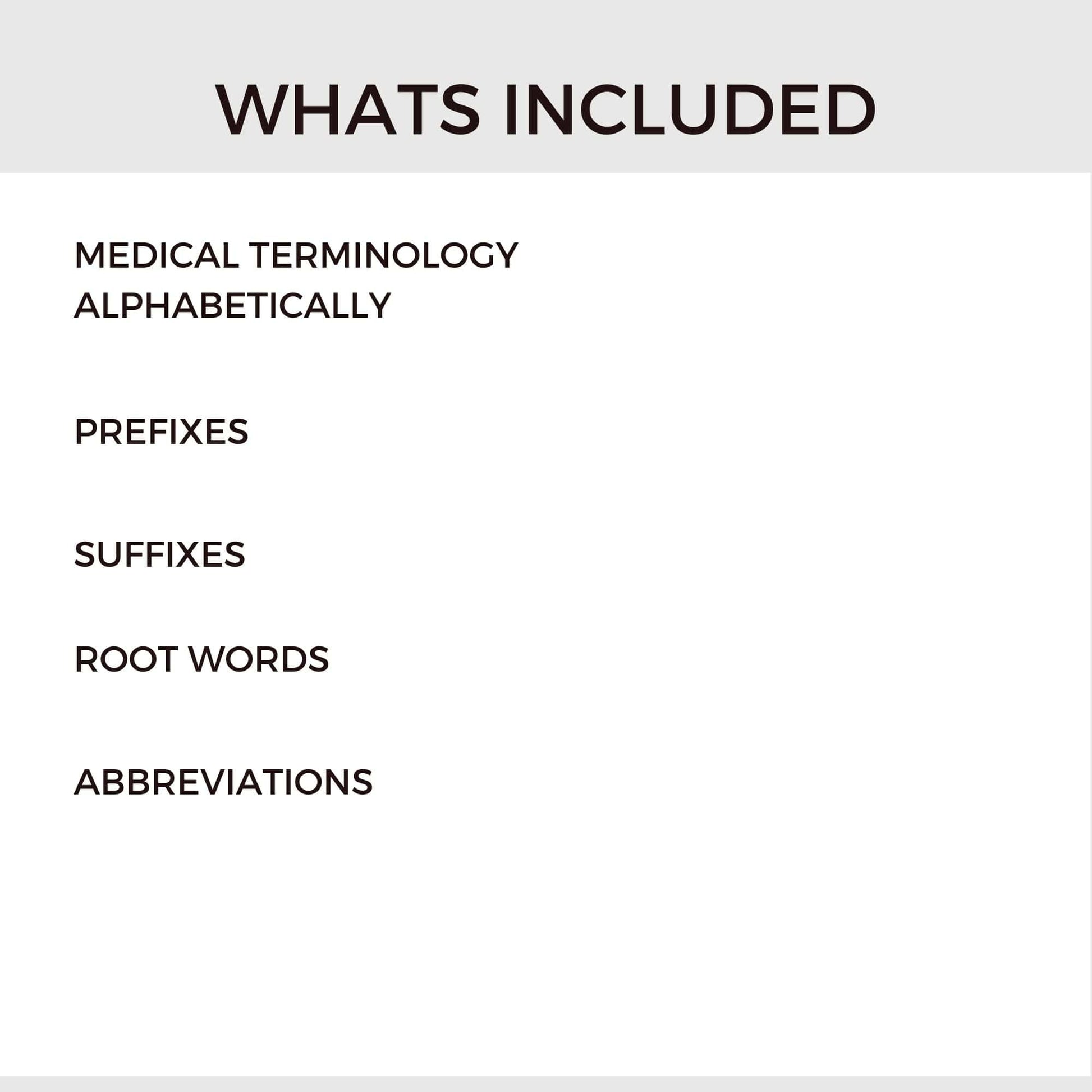 Medical Terminology CST CSFA OR nurses RNs Clinical Study Guide Surgical Technologist surgical tech&nbsp;NBSTSA NCCT Certification Review