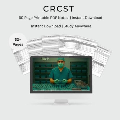 CRCST Full Review Exam Study Guide