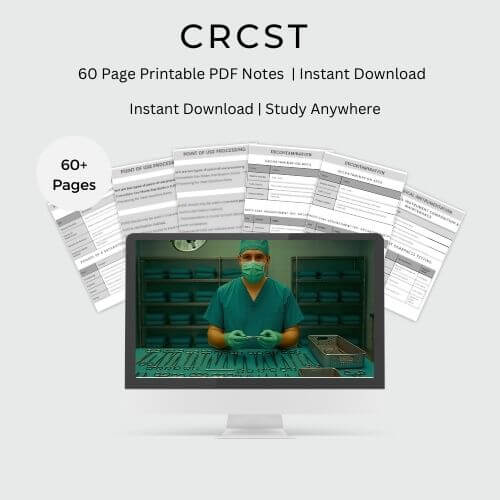 CRCST Full Review Exam Study Guide