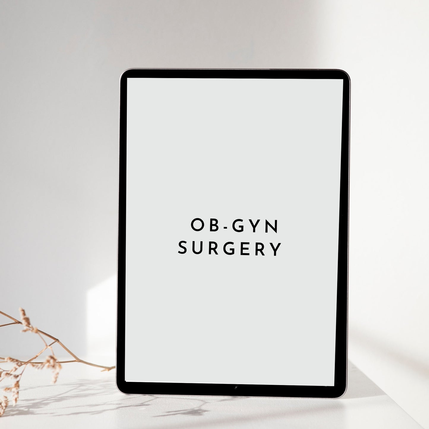 OBGyn Obstetric Gynecology surgical instruments tools flashcards OR Operating Room Surgery rotation Surgical Tech clinical Medical student